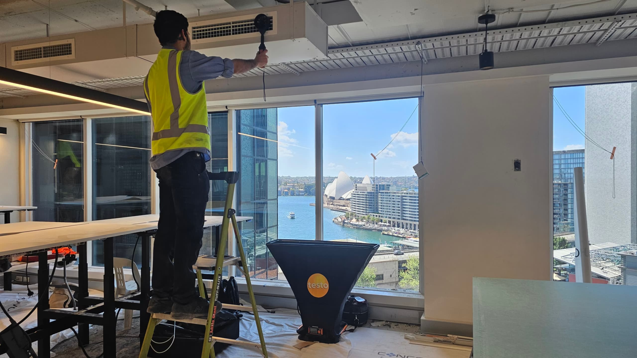 Office Fit-Out Air Balancing – Sydney CBD