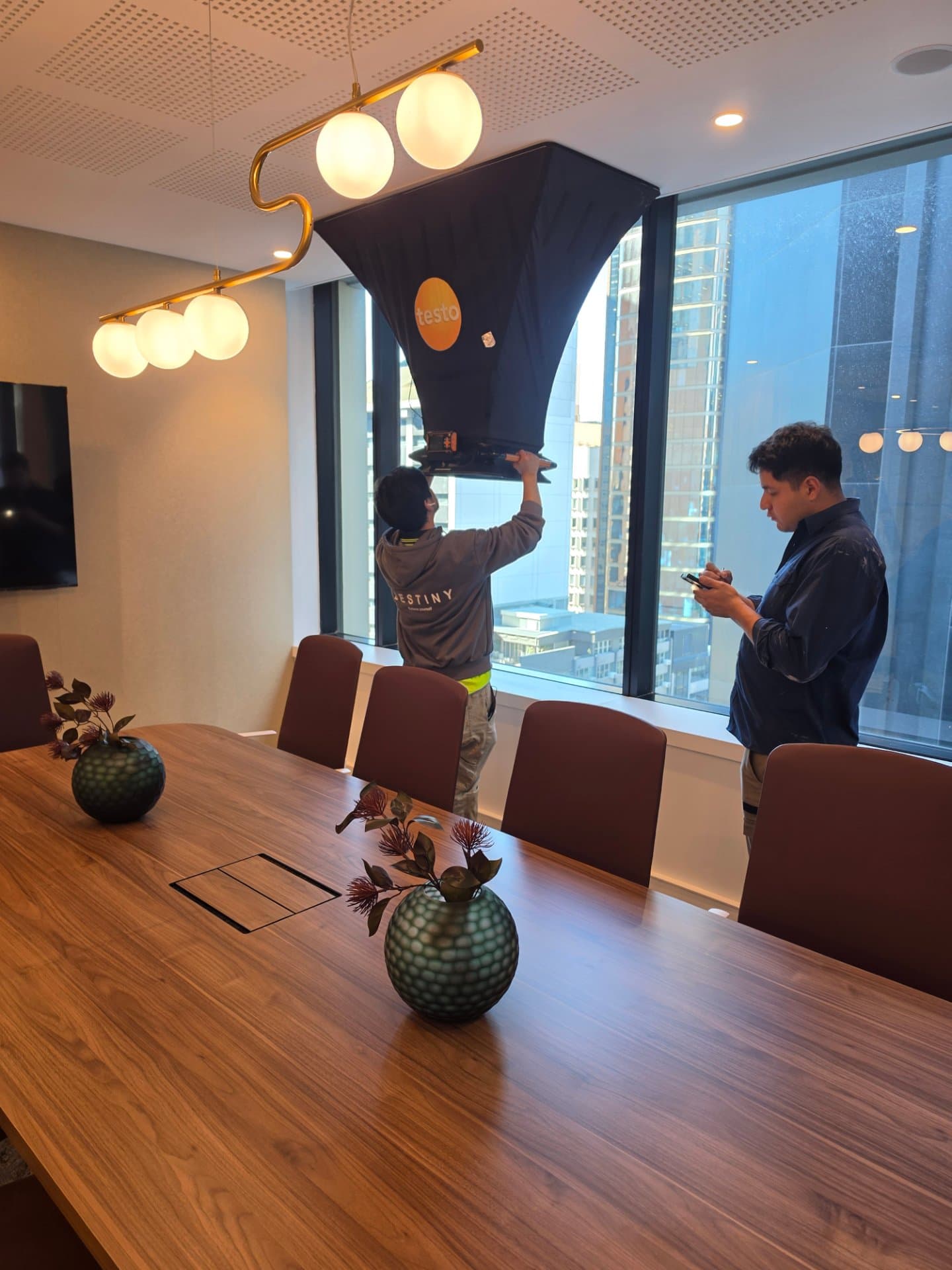 Office Fit-Out Air Balancing - North Sydney